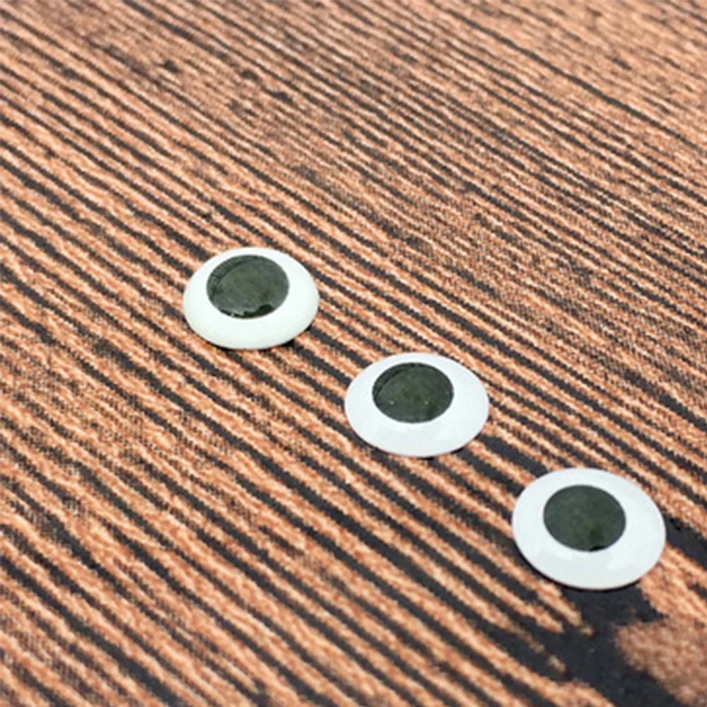 PVC 3D Holographic Luminous Fishing Lure Eyes 300Pcs 3/4/5/6mm Fishing Lure Accessory