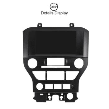 

10.1" rotate vertical screen quad-core android 8.1 Car GPS radio Navigation for ford Mustang 2015-2018