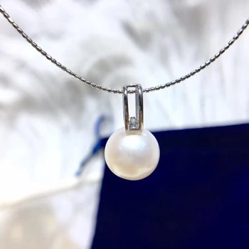 

925 Sterling Silver Pendant Base Settings Findings Mountings Girl's Parts for Oyster Edison Pearl Coral Jade Beads Stones