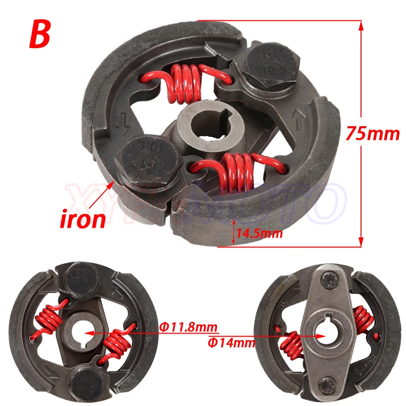 Pedal de arranque e peças