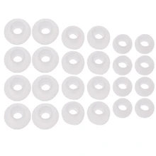 12 paires (S/M/L) embouts de remplacement en Silicone souple et transparent écouteurs coussins coussinets pour écouteurs casque 