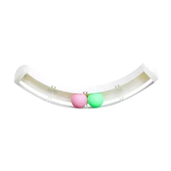 

Pet Automatic Self-teasing Funny Cat Sucker Track Ball Toy Pet Cat Funny Ball Toy Sucker Window Table Tennis Tunnel
