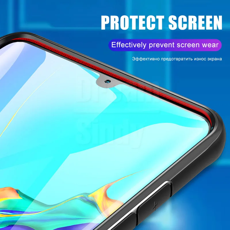 Роскошный мягкий ТПУ бампер чехол для huawei P20 Lite P30 Pro противоударный mate 20