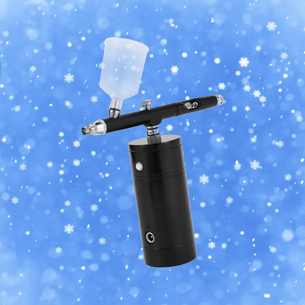 

Upgraded Airbrush Kit Portable Auto Mini Air Brush Gun With Compressor Quiet For Art Cake Nail Model Painting Tattoo Manicure