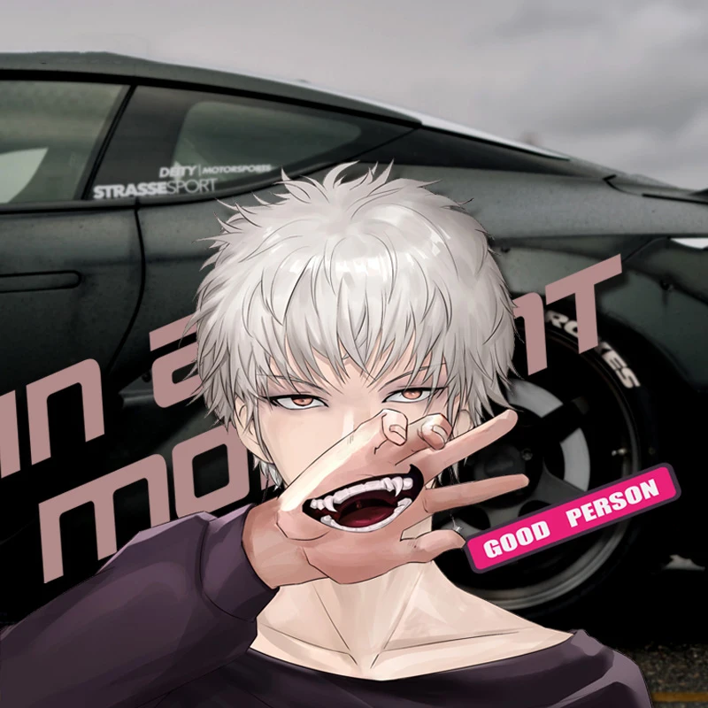 Noizzy Bad Boy Dostosowane Naklejki Samochodowe Anime Cartoon Auto Fajne Naklejka Dobra Osoba Vinyl Okno Zderzak Trunk Stylizacja Akcesoria Car Stickers Aliexpress