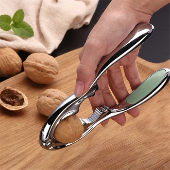 

Kitchen Sheller Crab Claw Clip Multifunctional Nutcracker Pecan Walnut Plier Clip with Non-slip Plastic Handle