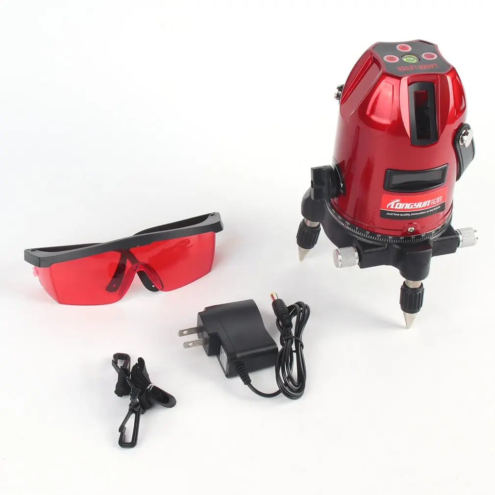 

LOMVUM 2 3 5 Lines 2 4 6 points Outdoor Laser Level Self-Leveling 360 Vertical&Horizontal Tilt Lazer Level tripod level