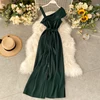 Reviews Fashion Ruffles One Shoulder Sexy Summer Full Length Bandage Jumpsuit Casual Spaghetti Strap Women Playsuit Beach Tie Romper 4000308779366