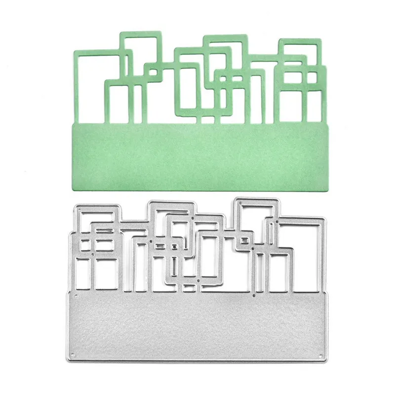 

Naifumodo Dies Irregular Border Metal Cutting Dies New 2019 for DIY Scrapbooking Card Album Embossing Die Cut New Template