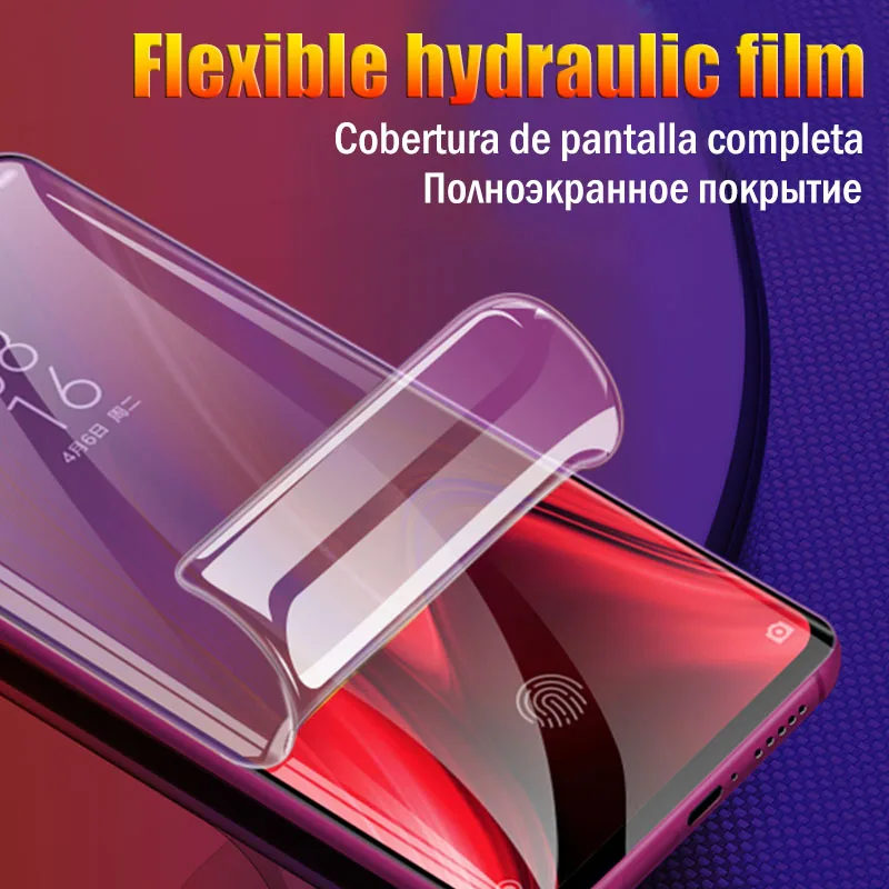 Protective For Xiaomi Redmi 8 8A 9 9A 9C K20 K30 K30i 10X Screen Protector Redmi Note 8T 9S 8 9 Pro Max Hydrogel Film mobile phone pouch for ladies