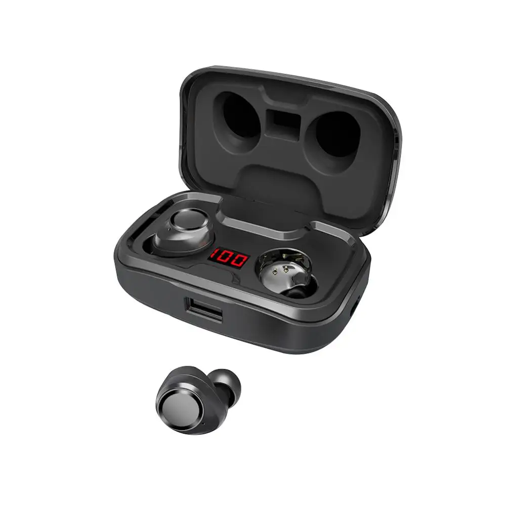 

Mini Bluetooth Earbuds 5.0 TWS Wireless Earbuds Bluetooth Headset Earphone Sport Earphones With TypeC Fast Charge Charging Case