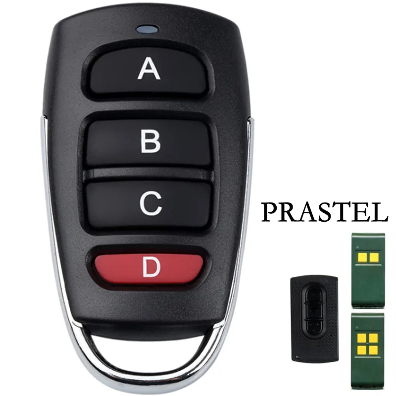 PRASTEL 문짝 리모컨 복사기 명령 송신기 모델, MPSTF2E M PSTF4E 고정 코드 컨트롤러, 433MHz 