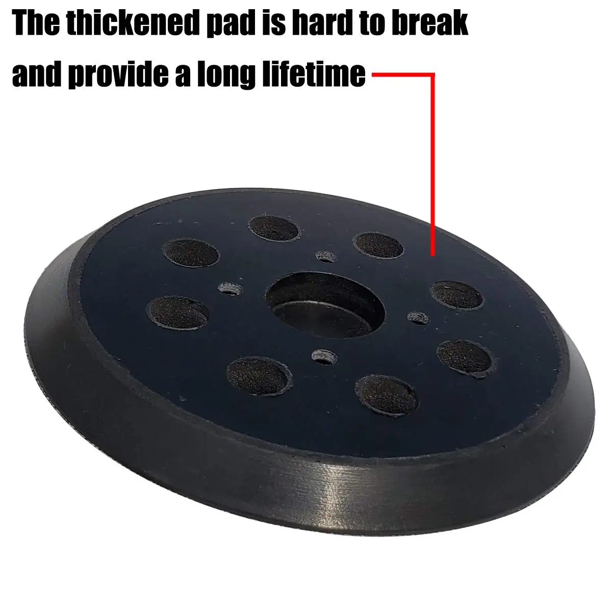 5 Inch 8-Hole Hook and Loop Replacement Sanding Pad for Ridgid R2600 and R2601 Backing Plate Random Orbit Sander Car Polisher car polishing pad,car polish pad,car polishing sponge,polishing sponge set,polishing wheel disc,polishing wheel kit