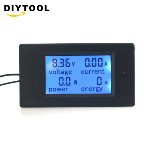 DC 100V/100A ЖК-дисплей Дисплей Цифровой Текущий Напряжение Мощность энергии