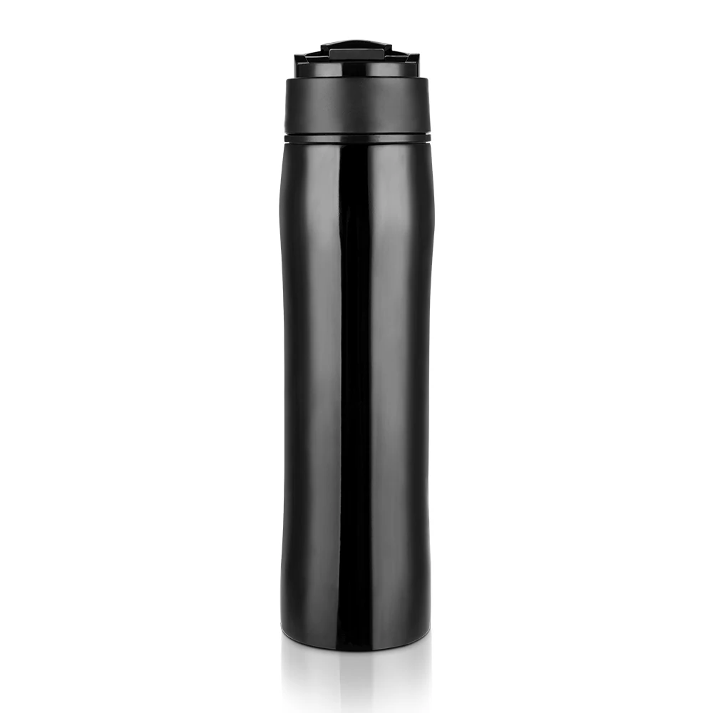 

Portable French Press with Separation Filtration System Flexible Coffee Maker Bottle,Travel Mug Tumber 350ML 12OZ