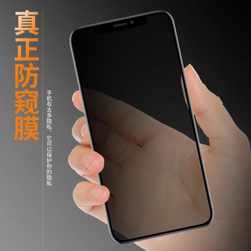 Антибликовое защитное закаленное стекло для iPhone12 11Pro Max 9H Xsmax XR X/XS 7/8Plus SE2 передняя