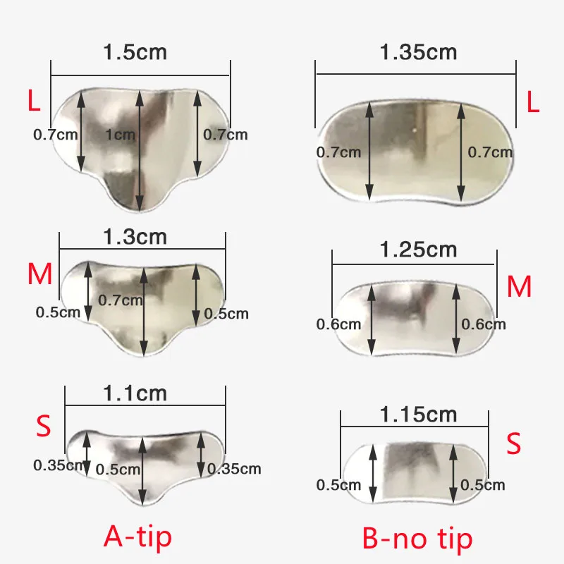 50Pcs Dental Matrix Bands Autoclavabile Sezionale Sagomato Matrici Metalliche Matrix Tofflemire Bloccato S/M/L Materiale Da Laboratorio Dentale