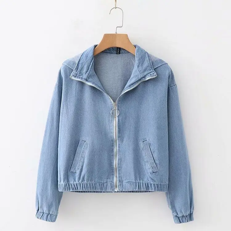 

D41-2640 Autumn New Western Style Versatile Loose-Fit Short Hooded Cowboy Jacket