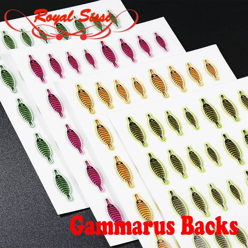 80 шт. в наборе Реалистичная задняя часть с креветочками gammarus 4optioanl цвета для