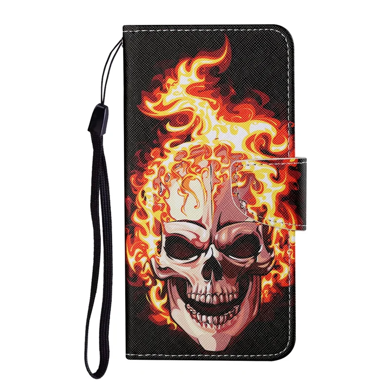 kawaii samsung phone cases For Capa Xiaomi Redmi Note 10S 10 S Pro Case For Etui Redmi Note 9T 9S 8T Pro 9A 9C 9Prime Cover Manget Pattern Flip Leather Bag cute samsung cases