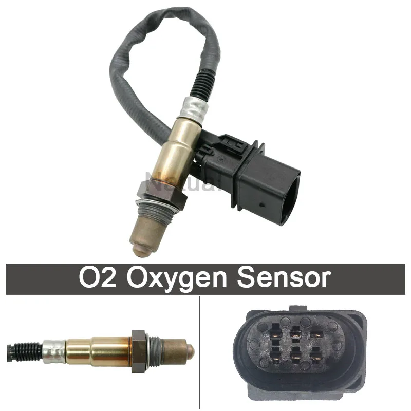 Sensor de oxígeno y relación de combustible de aire de banda ancha para BMW, Serie 3, X3, Z4, X5, E46, E83, E85, 0258007142, 0258007143, 11787512975, 7512975