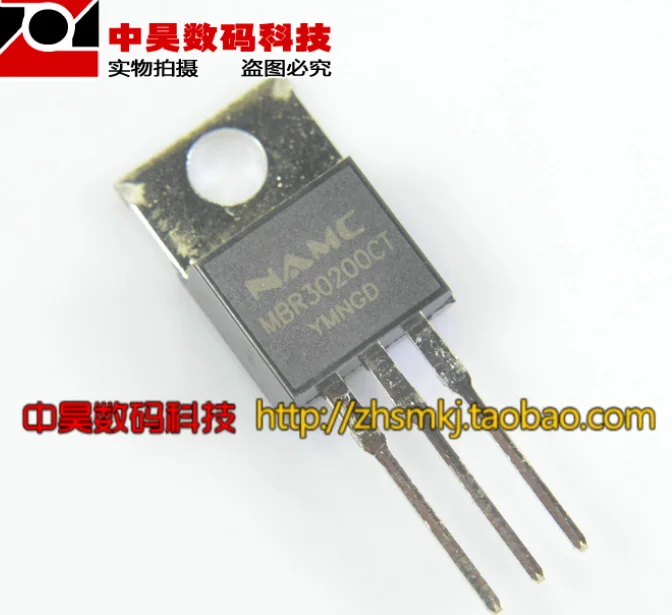 Mxy 10 шт. MBR30200CT TO-220 MBR30200 TO220 MBR30200C 200 в 30A новый оригинальный | Электронные компоненты