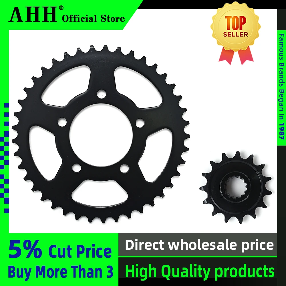 

AHH A Set Front And Rear Chain Sprocket Gear Disc Wheel Kit For CBR400 NC23 CBR400R CBR400RR 1986 1987 1988 MC23 Motorcycle