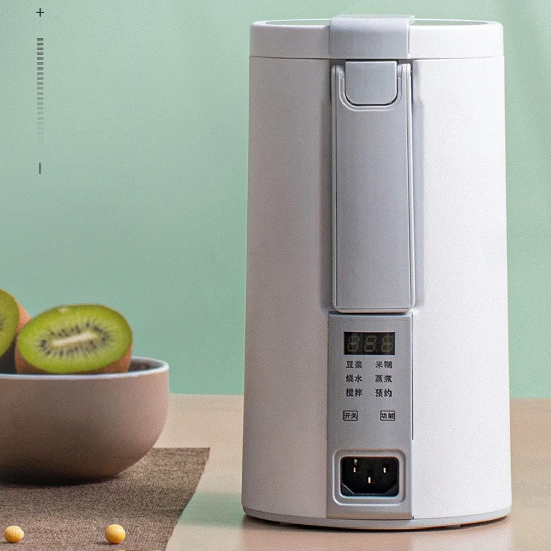 

220V Electric Juicer Automatic Soymilk Machine Soya-Bean Milk Stir Rice Paste Maker Filter-free Multifunction Mini Juicer 600ml