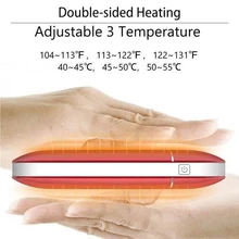 Милый, 2 в 1, зарядка через usb, грелка для рук, быстрый нагрев, перезаряжаемый, 7800 мА/ч, Мобильная мощность, грелка для рук, для путешествий, дома, согревающий продукт