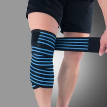 1 шт. эластичная бандажная лента спортивный фиксатор колена на ремешке наколенники кинезиологическая защитная лента для Joelheira повязка на запястье 180 см