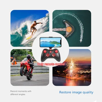

Four Axis Quadcopter Wifi Transmission Headless Mode Gravity Sense Hold Height Portable Professional Drone ABS RC Toys 3D Flips