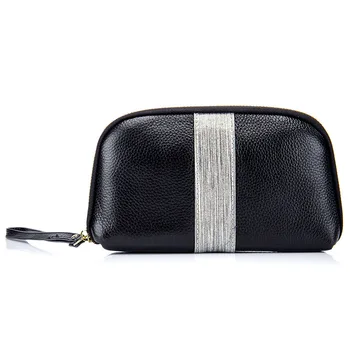 

Women's Clutch Genuine Leather Wallets Female Portomonee Coin Purse Long Clutch Purses Phone Card Holder Carteras Phone Bags