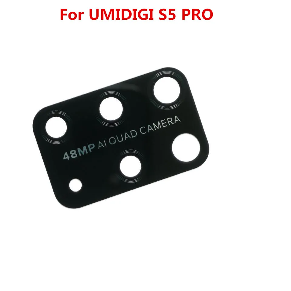 New UMIDIGI S5 PRO Back Camera Lens 100% Original Rear Glass Replacement Accessories For Pro Phone | Мобильные телефоны и