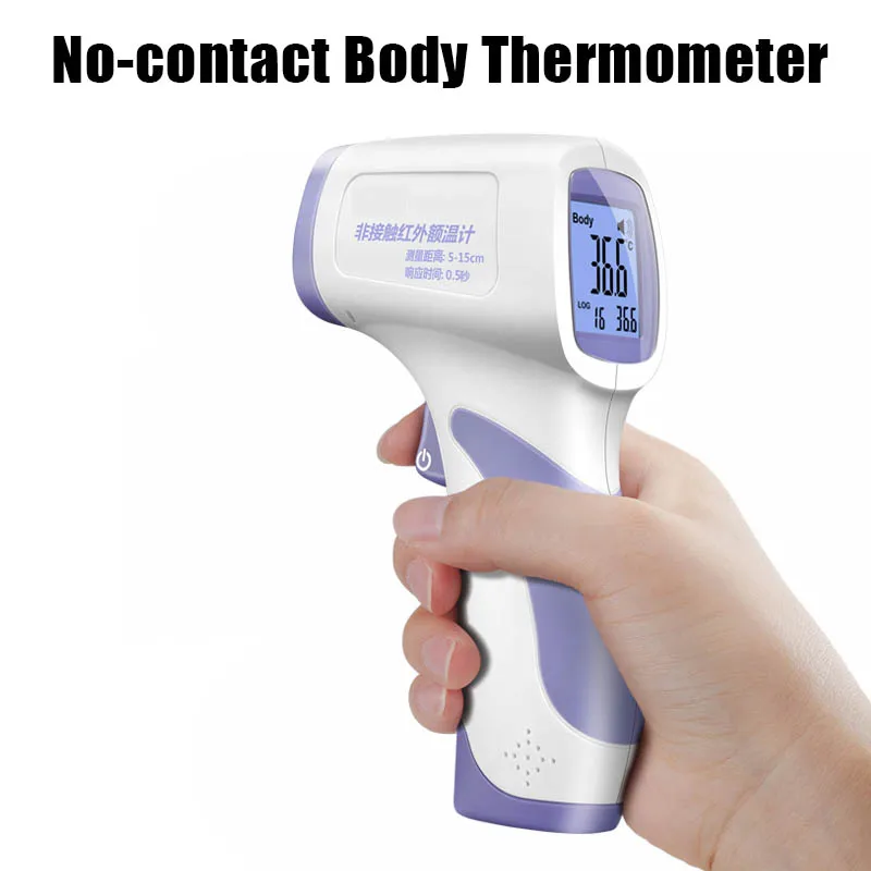 

A- BF No-contact Infrared Thermometer Digital LCD Display Body Measurement Forehead Thermometer Baby/Adult Temperature Test