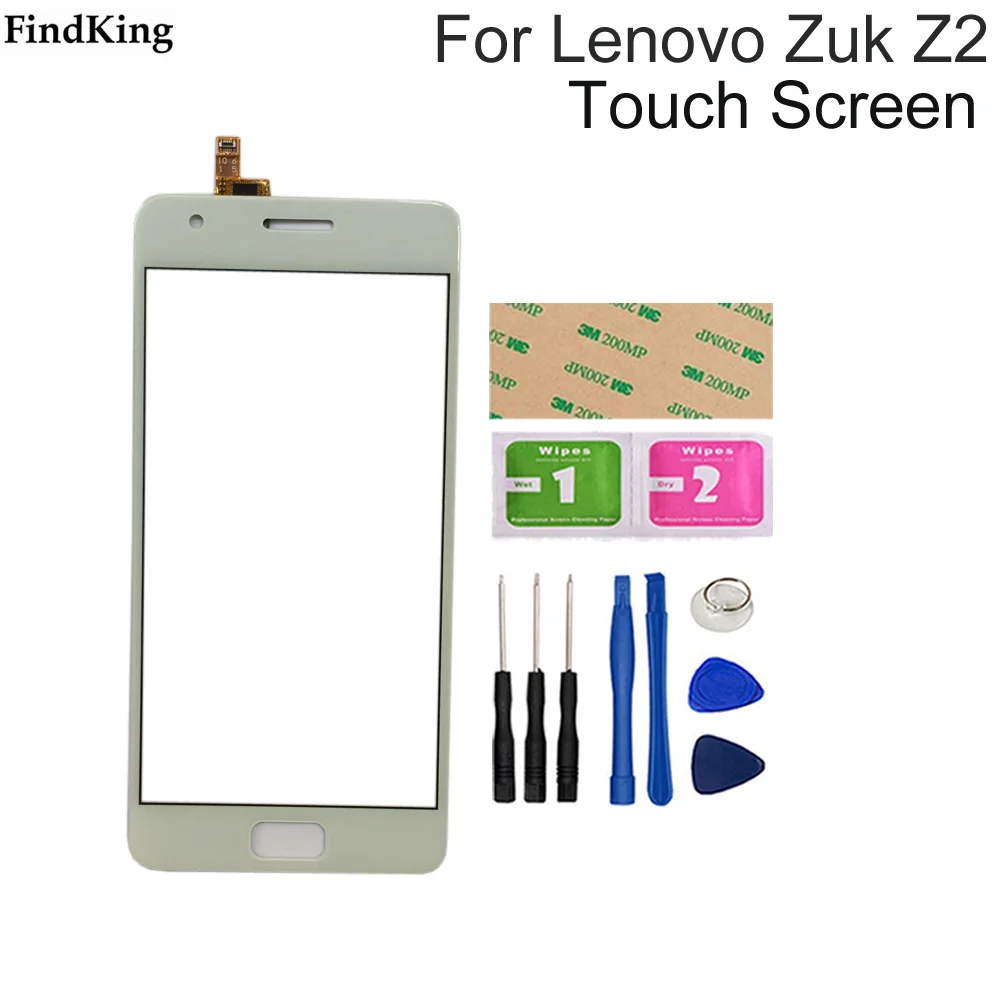 Сенсорный экран для Lenovo ZUK Z2 Сенсорная панель передняя стеклянная линза датчик