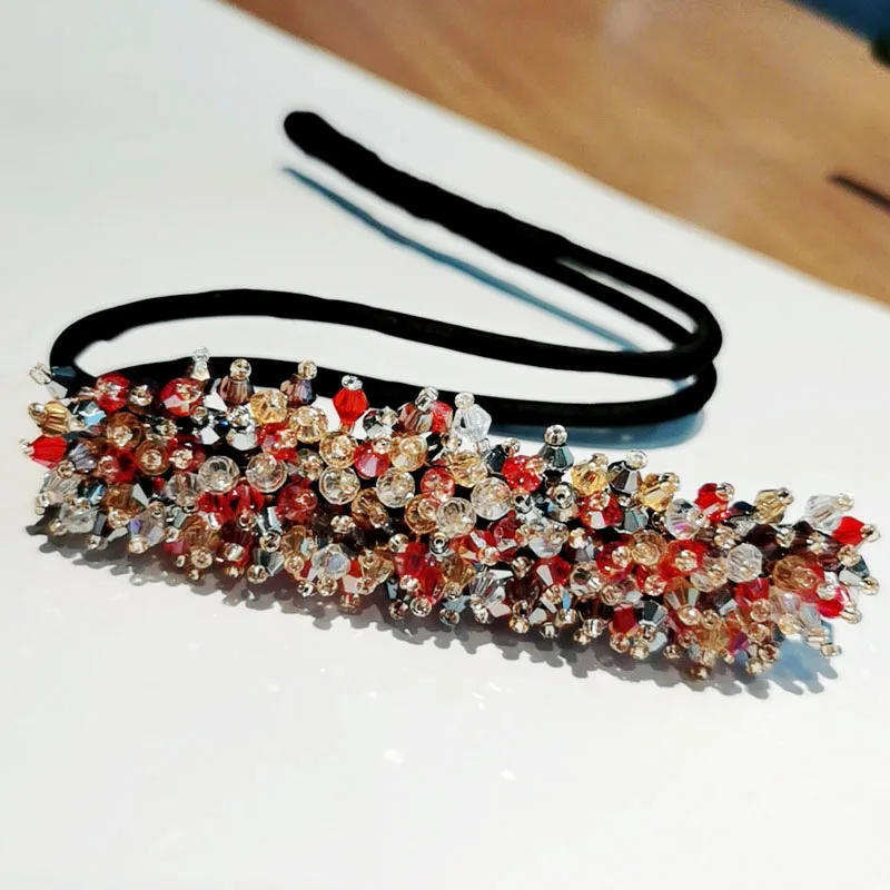 Rhinestone Crystal Hair Clip In 6 Colors For Women