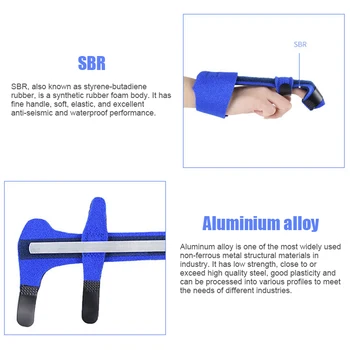 

1 PC Finger Brace Support Guard Fingers Splint for Arthritis Adjustable Fixing Belt NShopping