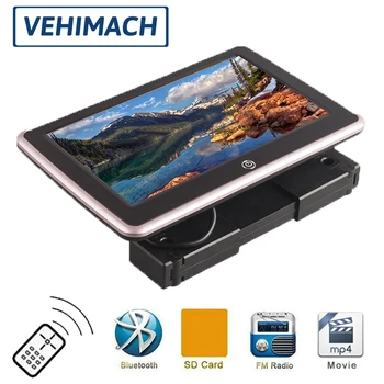 

2 Din Car Radio Player 10 Inch Headrest Monitor MP5 Video 1080P HD Mirror Link Phone USB Auto Rear Seat Pad With Speaker Moving