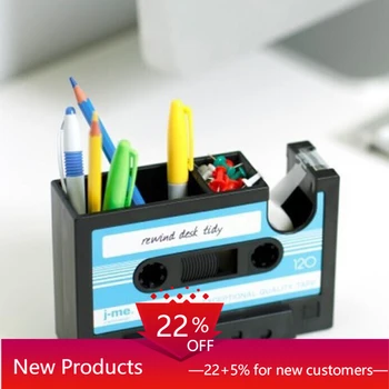

Pencil Holder School Office Sundries Storage Tape Styling Pen Ruler Makeup Brush Holder Organizer Desktop Office Accessories