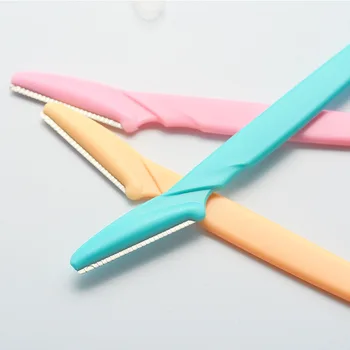 

1Pcs Eyebrow Razor Eye Brow Trimmer Blades Shaver Knife Perfect Brows Shaping Tool Face Razor Hair Remover for Women Makeup