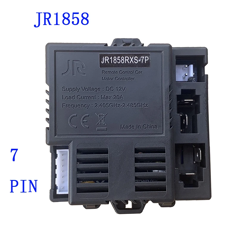 JR1758 1858 RX-12V Receiver with 7pin ,Controller Control Box Accessories for Children Electric Ride On Car Replacement Parts images - 6