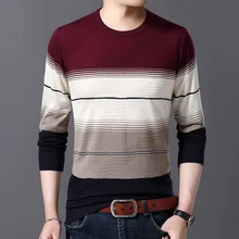 OEAK мужской модный Повседневный свитер с круглым вырезом мужской пуловер вязание мужские хлопковые свитера теплая тонкая рубаха мужские свитера
