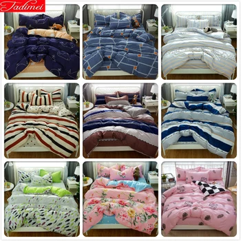 

New Duvet Cover 3/4pcs Bedding Set Adult Kids Child Soft Bed Linen Single Full Double Queen King Size Bedspreads 180x220 200x230