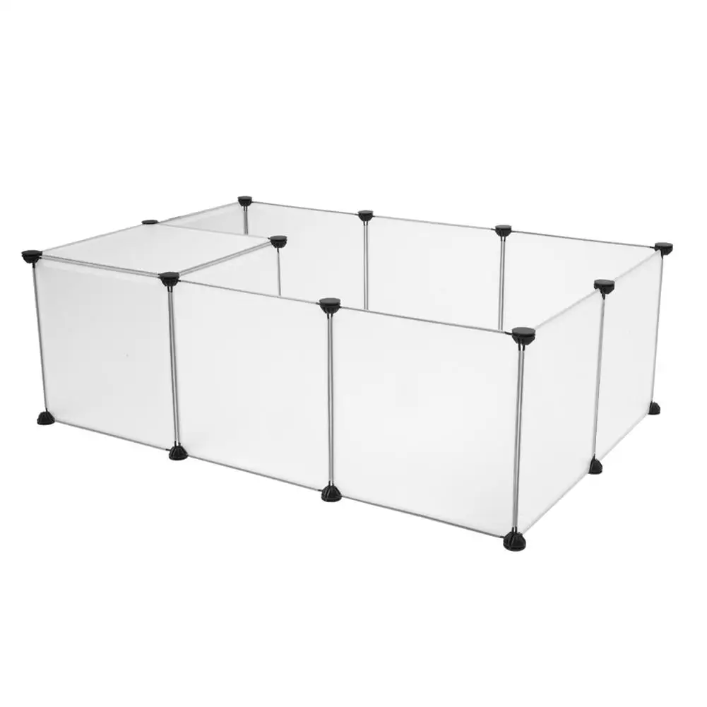 Portable Large Pet Playpen Plastic Dog Cat Yard Fence Small Animals Puppy Kennel Crate Rabbits Fence Tent USA Warehosue Shipping Portable Large Pet Playpen Plastic Dog Cat Yard Fence Small Animals Puppy Kennel Crate Rabbits Fence Tent USA Warehosue Shipping