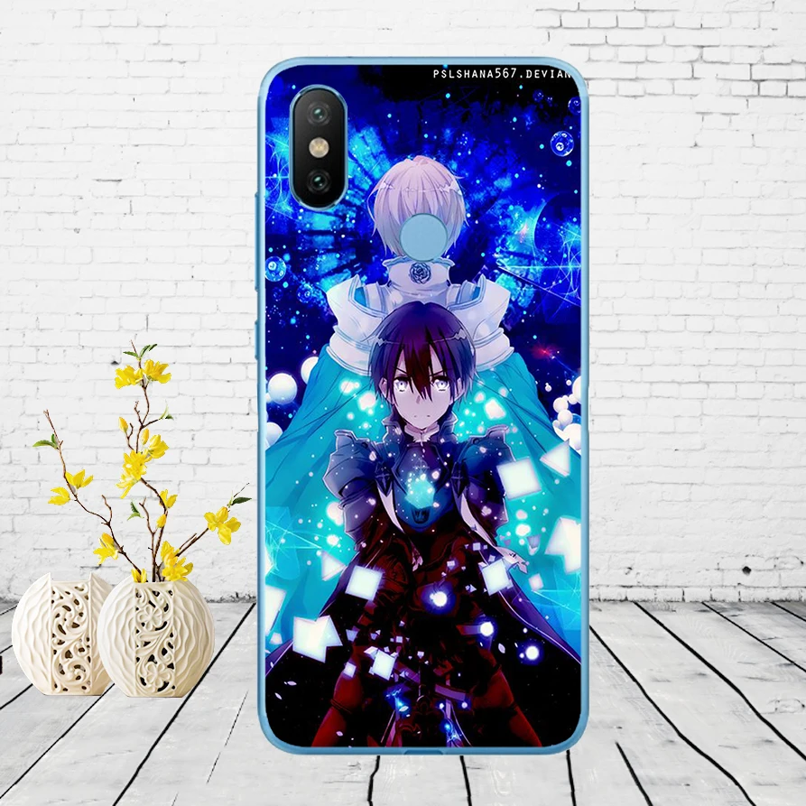 239DD Sword Art Online SAO Аниме Манга Мягкий силиконовый чехол для Xiao mi Red mi 6 6a mi 8 a2 lite note 5 6 pro 7 Case - Цвет: 13