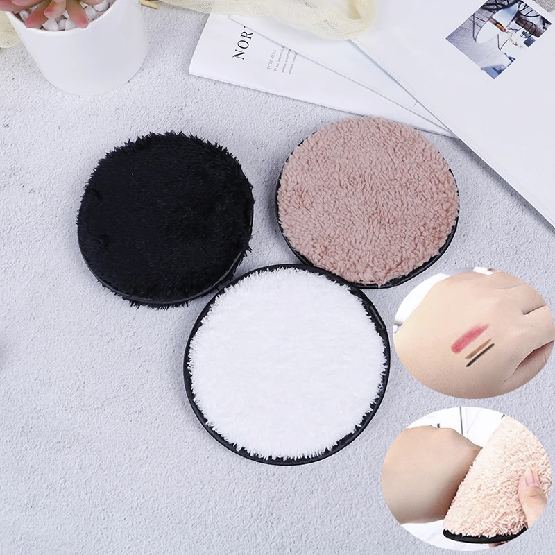 1 шт. губка для удаления макияжа, смывающаяся, очищающая, хлопающая, влажная губка, очиститель для лица, полотенце для снятия макияжа