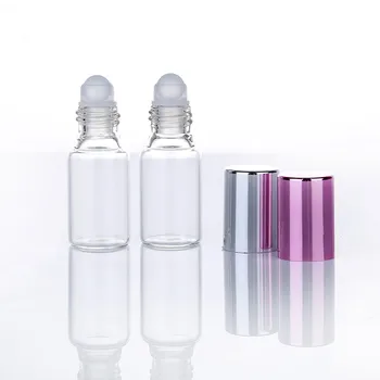 

6pcs Clear Empty Glass Spray Bottle Sprayer refillable essential oil bottles empty cosmetic containers