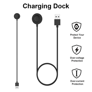 

Wireless Charger Charging Cable With USB Port For Fossil Gen 5 Carlyle Julianna Gen 4 Sport Charging Cable 20CM