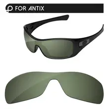 Papaviva зеленый черный поляризованные Сменные линзы для солнцезащитных очков Antix оправа UVA и UVB Защита