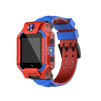 

3 Color Children Smart Watch Positioning Reversible Dual Camera SOS Anti-lost Wrist Watch With Call Camera Voice Chat Child Gift